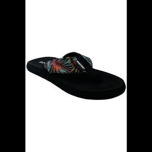 Rocket Dog Women's Adios Flip Flop Black/Palm - Medium